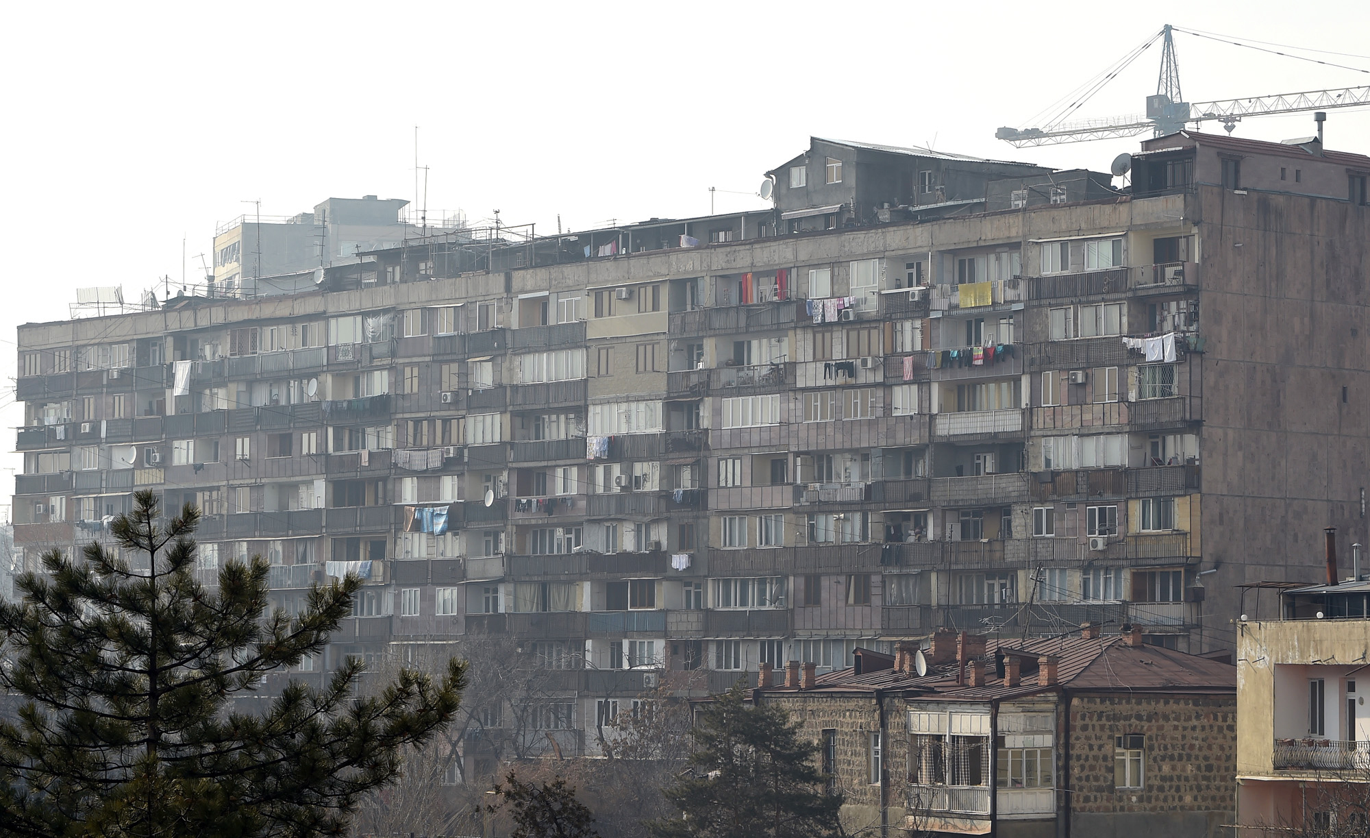 Jerevanské výškové budovy