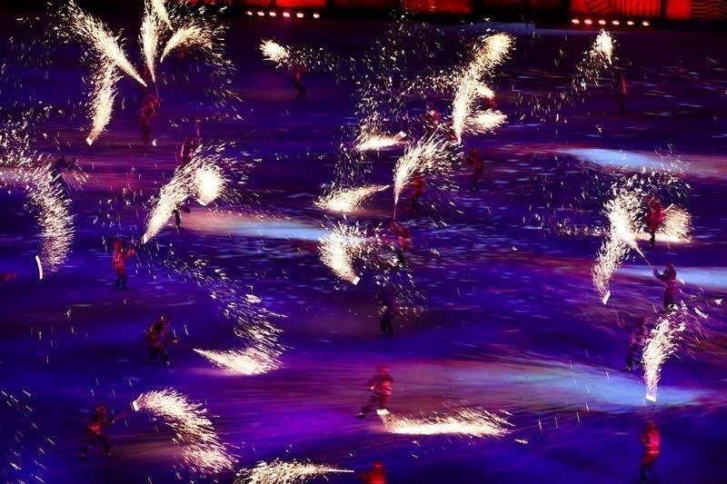 2016 Rio Olympics - Opening Ceremony - Maracana - Rio de Janeiro, Brazil - 05/08/2016. Performers take part in the opening ceremony.       REUTERS/Lucy Nicholson